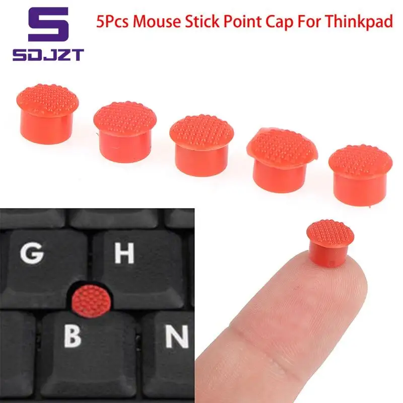 5PCS Laptop Keyboard Trackpoint Pointer Mouse Stick Point Cap For Thinkpad mouse trackpoint cap