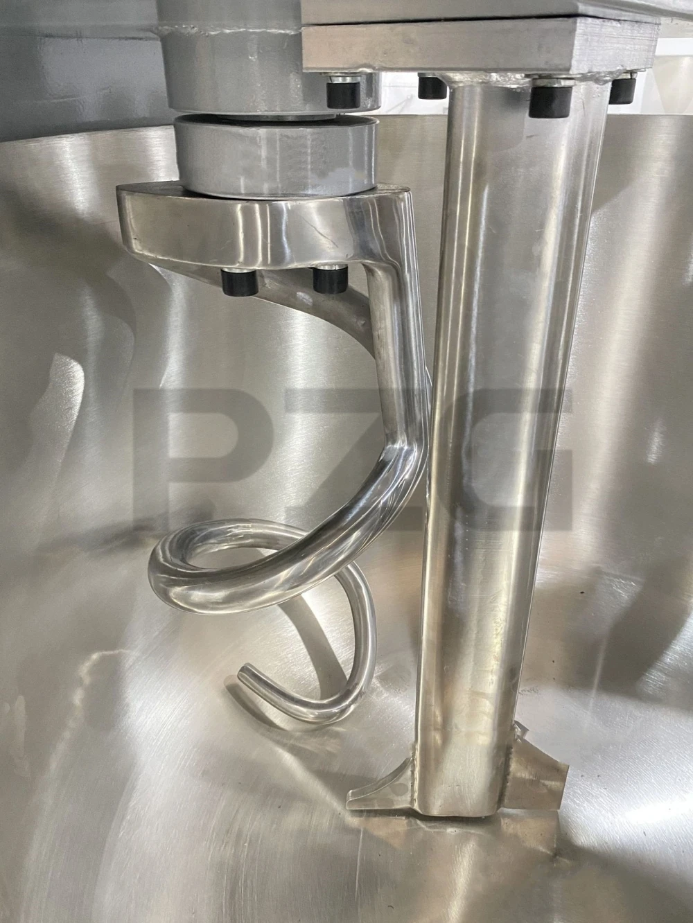Professional Bakery 100L Pizza Bread Dough Mixer Machines 40kg Food Commercial Spiral Industrial Dough Mixer 4