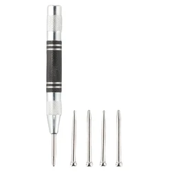Super Strong Automatic Center Punch Kerner Positioning Spring Loaded Adjustable Marker Wood Glass Press Dent Metal Drill