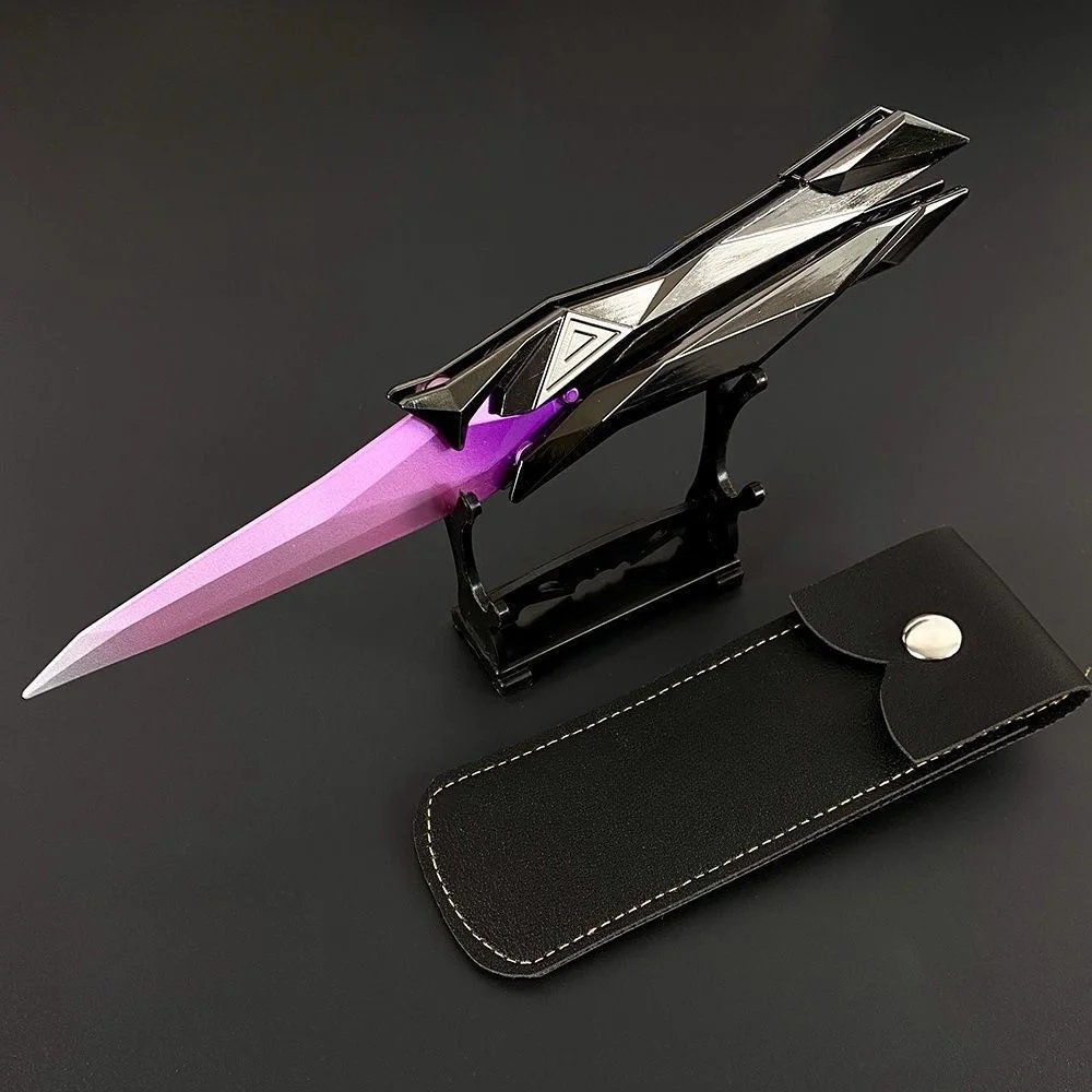 Singularity Taktisches Messer – Anime-Rollenspiel-Requisiten, dekoratives Messer mit Gelenken, Kunststoffmaterial, ungeschärft – Detail 1