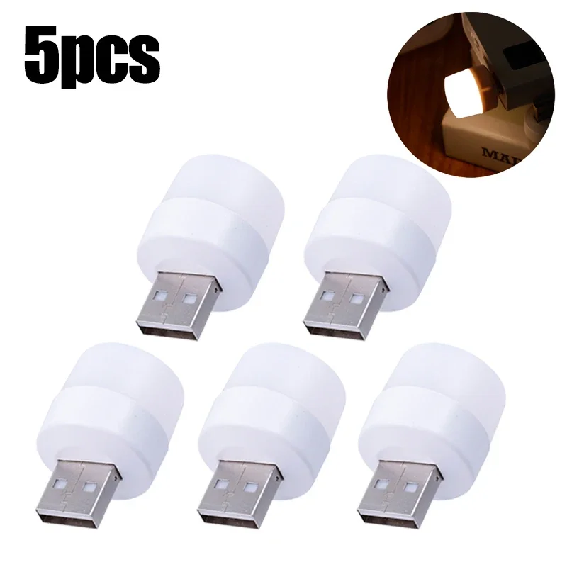 A-5PCS warm light
