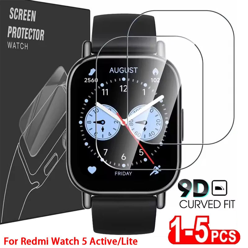 Premium 9H Tempered Glass Screen Protector for Smart Watch - Clear HD Film
