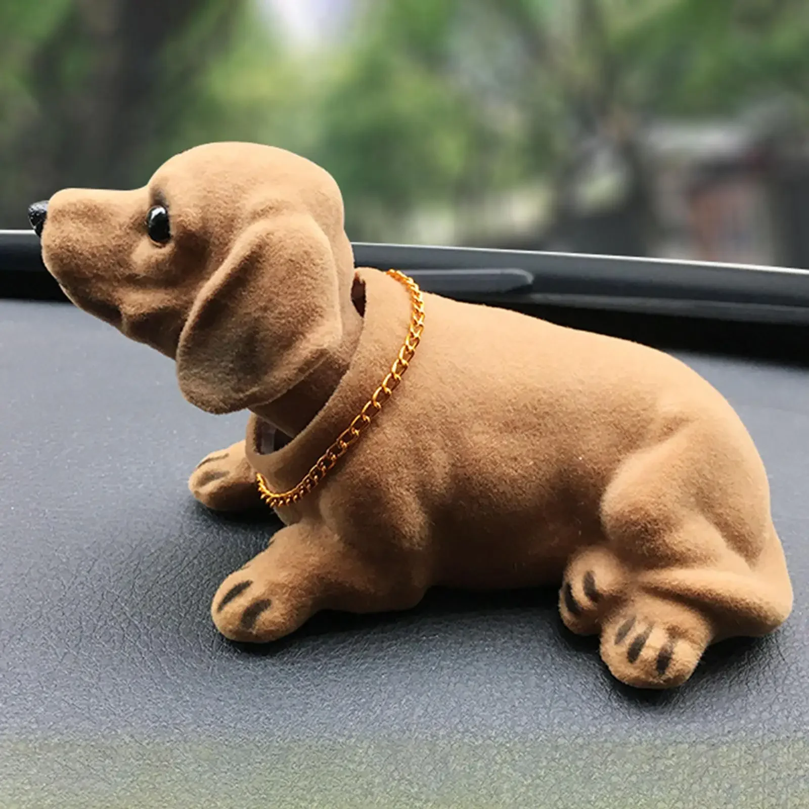 Bobble Head Dog Figure Car Decoration Nodding Heads Dog Ornament Shaking Head Dog Toy