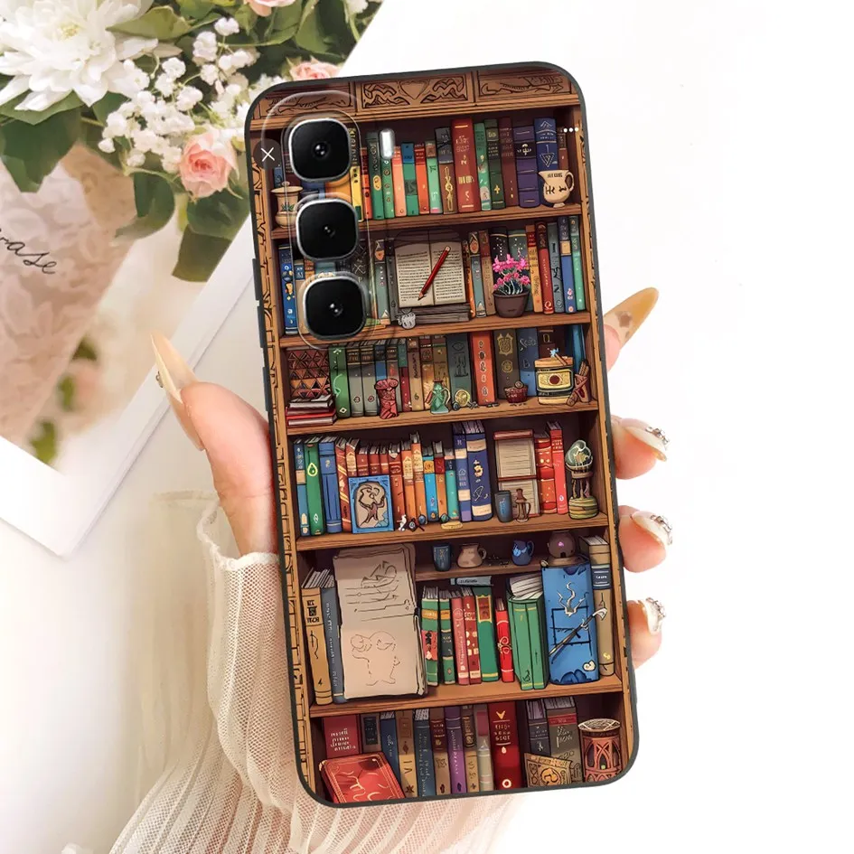 Cute Cartoon Candy Color Anti-Slip Silicone Phone Case with Lens Protection