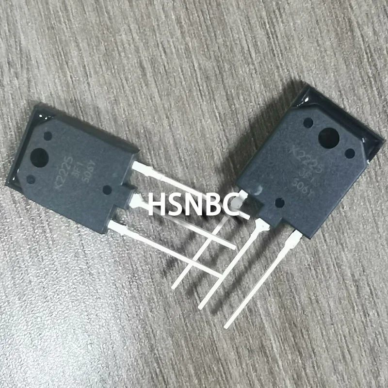 10Pcs/Lot 2SK2225 K2225 2SK2225-E TO-3P 1500V 2A MOSFET N-channel Power Transistor 100% New Imported Original