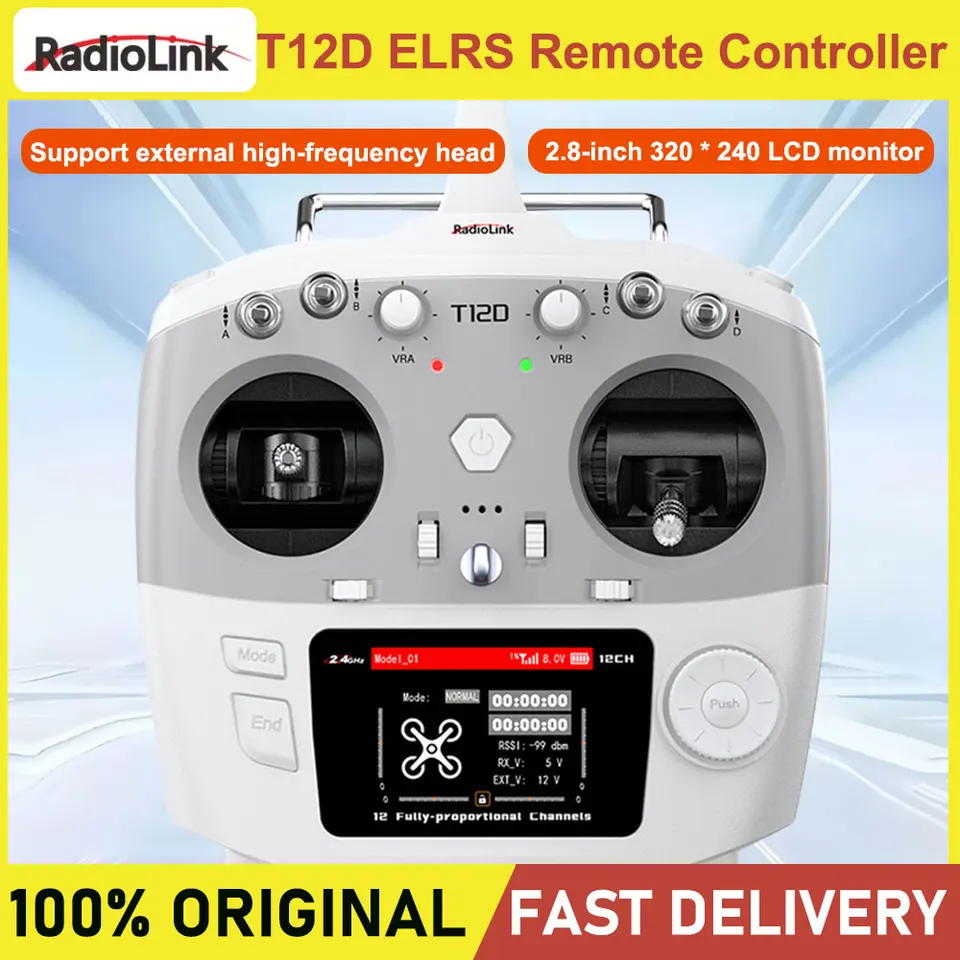 Radiolink T8fb 2.4ghz 8 Canais Rc Transmissor De Rádio E Receor R8ef