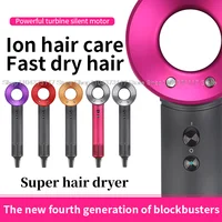 Sèche-cheveux sans pales, outil de coiffage personnel à ions négatifs, anion constant électrique, pour sèche-cheveux Dyson 1
