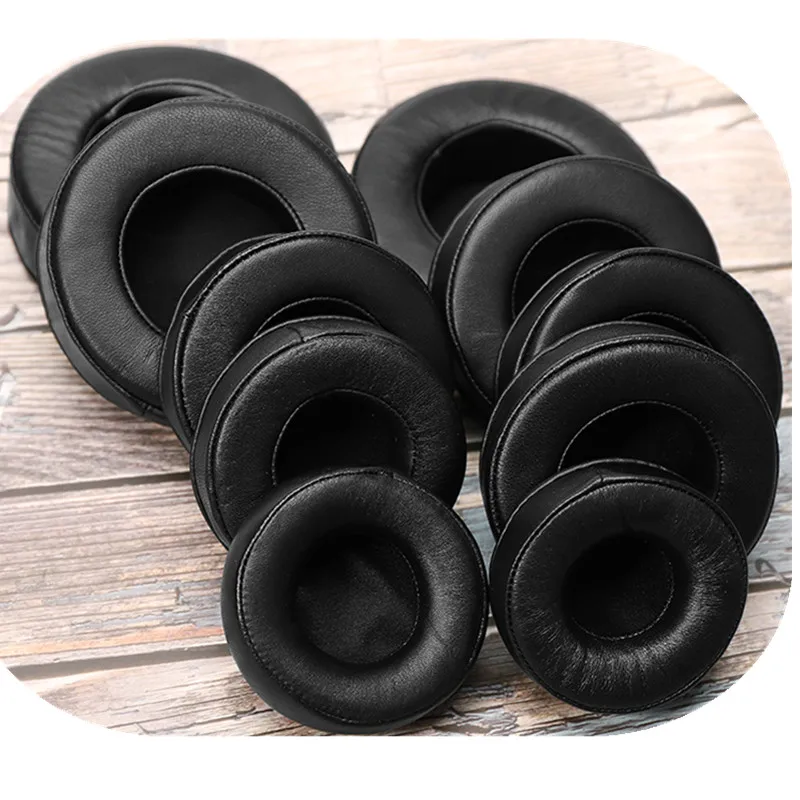 Almofada de Pele de Carneiro para Akg Sony K272 K340 K550 Hd669 Dt790 Fone de Ouvido Fostex Par 70 mm 80 mm 90 mm 95 mm 100 mm 105 mm - Image 3