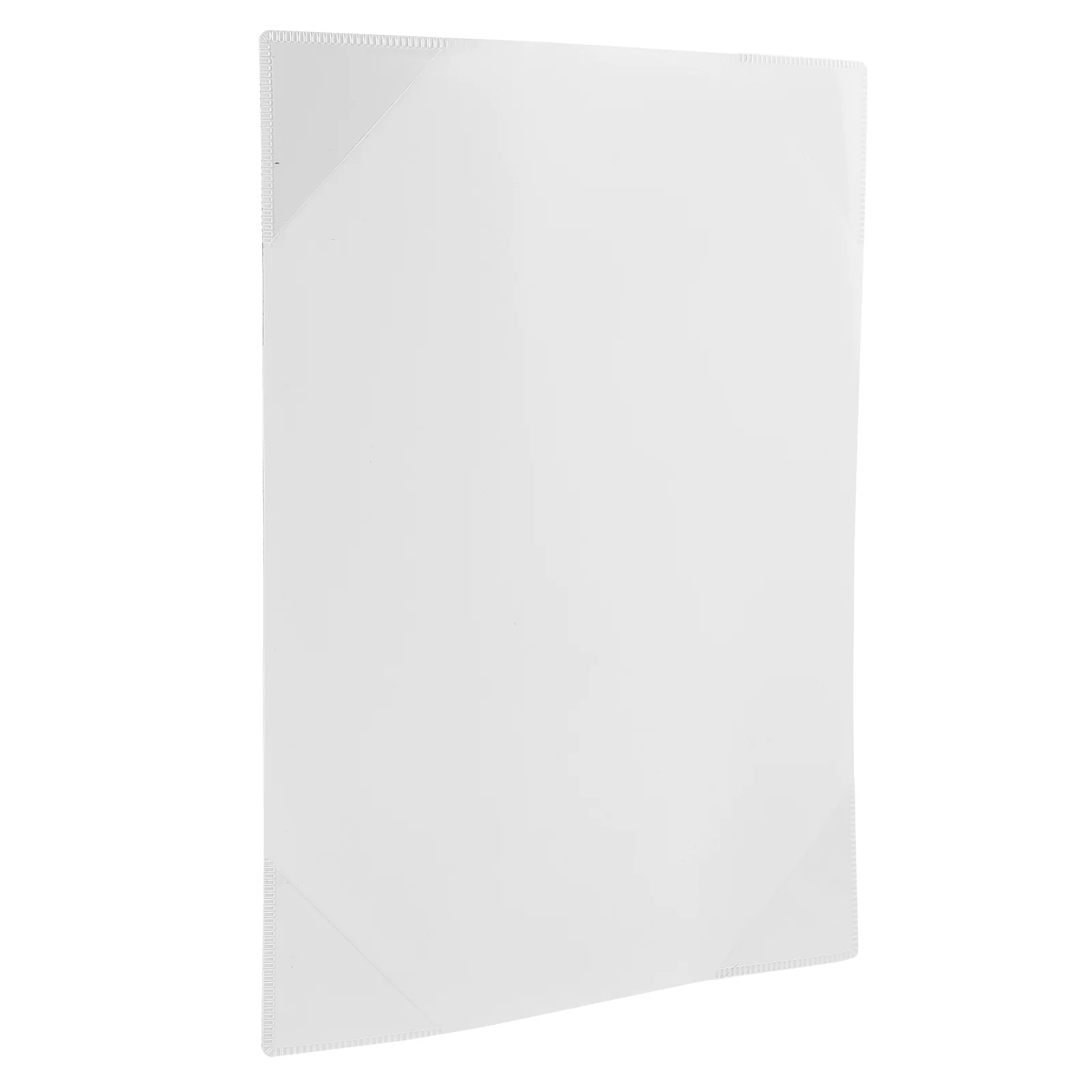 Magnetic Document Bag Folders File Protector Paper White Rubber Soft Scrapbooking Storage