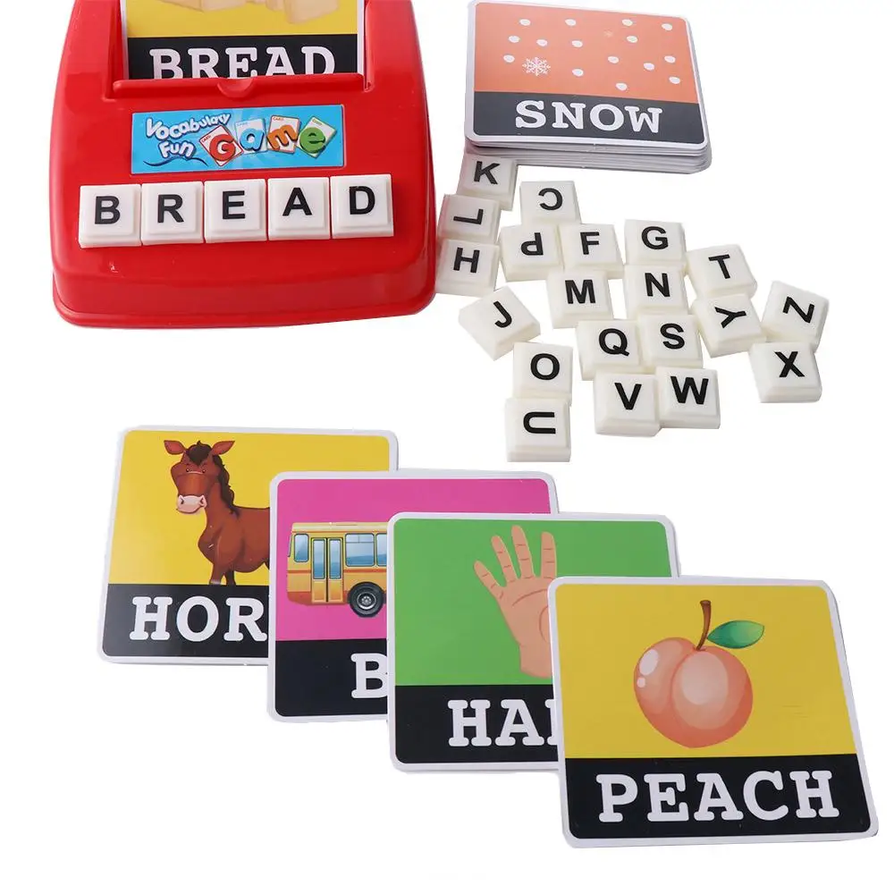 

Обучающая игра для правописания слова для чтения Английский алфавит сочетается с игрой сочетающиеся буквы игра деревянные буквы карточка