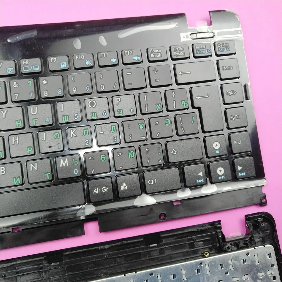 Teclado do Laptop Russa para Asus Eeepc 1215b 1201 1215bt 1215n 1215t 1215p 1225b 1225c 1215n 1215p 1215ped 1215pn ru Layout - Imagem 2