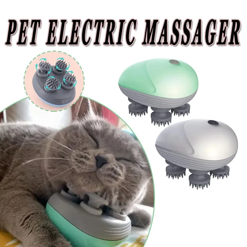 Pet Electric Massager for Cats and Dogs Relief