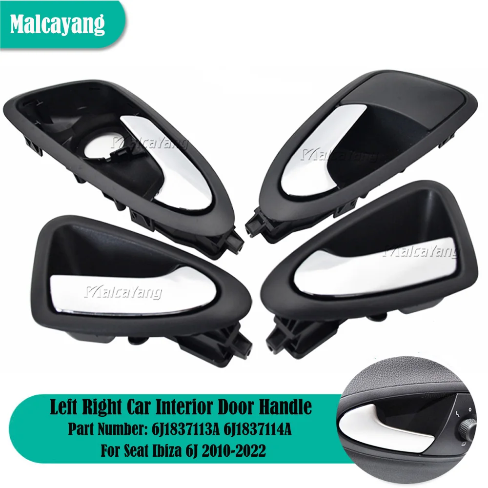 Nuovo Sinistro Destro Interno Interno Maniglia Della Portiera Dell'Auto Per Seat Ibiza 6J 2010 2011 2022 Muslimmuslimexmuslimah