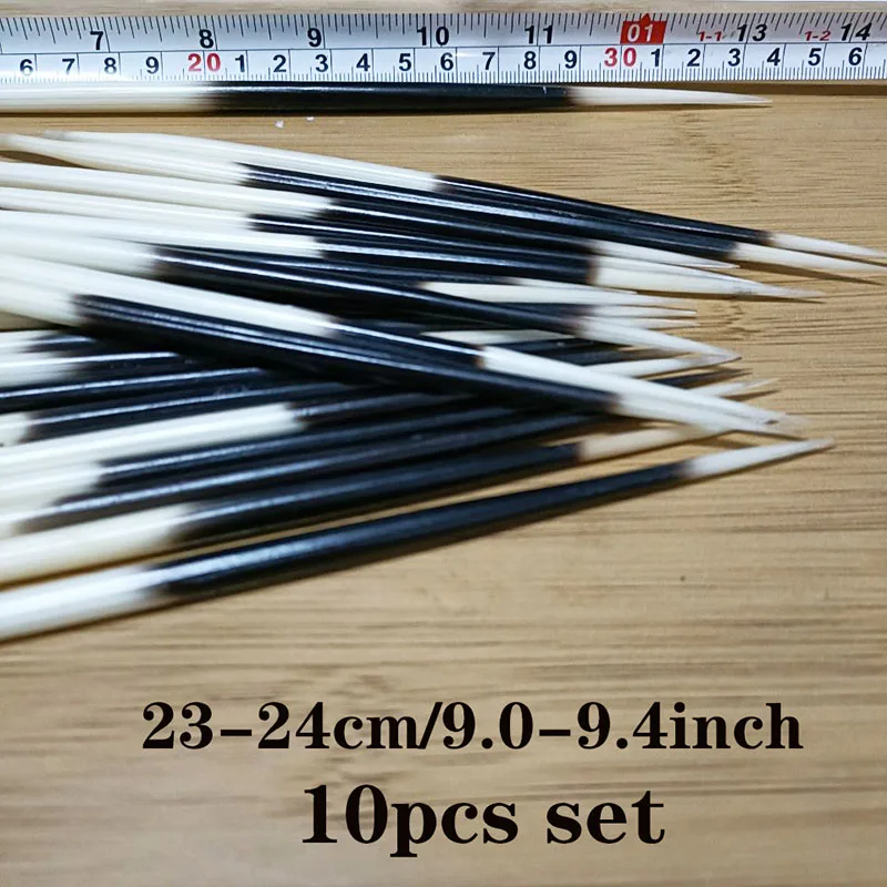 Porcupine Thorn High Quality Fish Float Hair Sticks Accessories Quills Real Porcupine Thorn White Black DIY Quill Buoy Handmade 