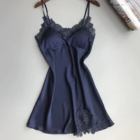 Silk Suspender Sexy Nightdress Pajamas 5