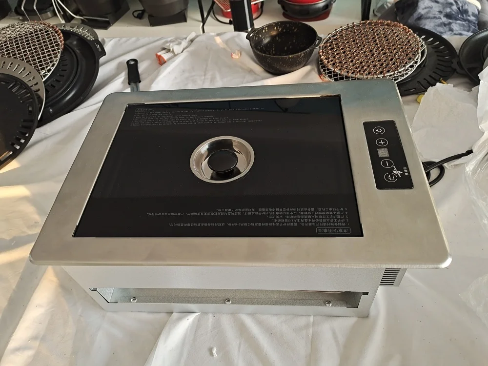 Table Top Electric BBQ Grill Commercial Restaurant Multi-Function Smokeless Gril