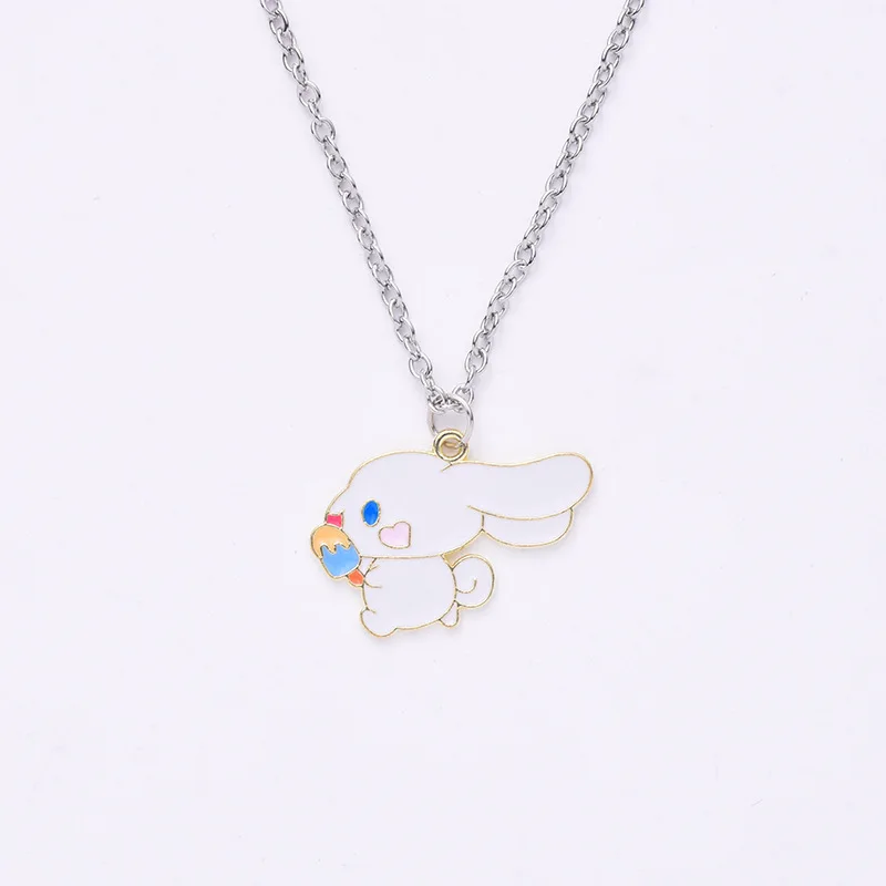 XRHOT Girls Necklace - 4 Pcs Anime Necklace Cinnamoroll Necklace