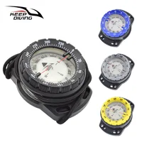 1 PCS Strong Magnetic 50M Waterproof Scuba Diving Compass Elastic Rope Diver Underwater Direction Watch Equipment Accessory 2