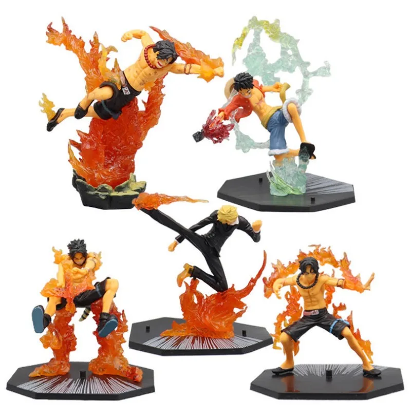 

New One Piece Anime Figure GK Roronoa Zoro Luffy Figurine Model Toys Kits Figure Anime Model Statue Toy Desktop Ornament Gift