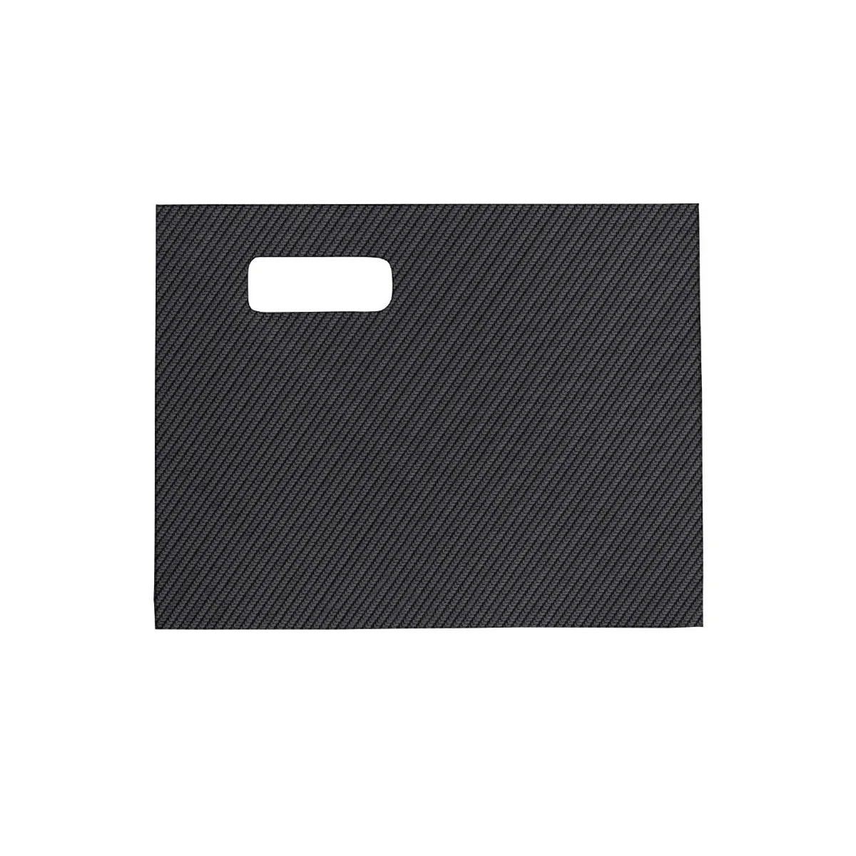 

Car Carbon Fiber Leather Storage Glove Box Protector Pad Anti-Kick Pad Anti-Dirty Pad Mat Cover for 3 AXELA