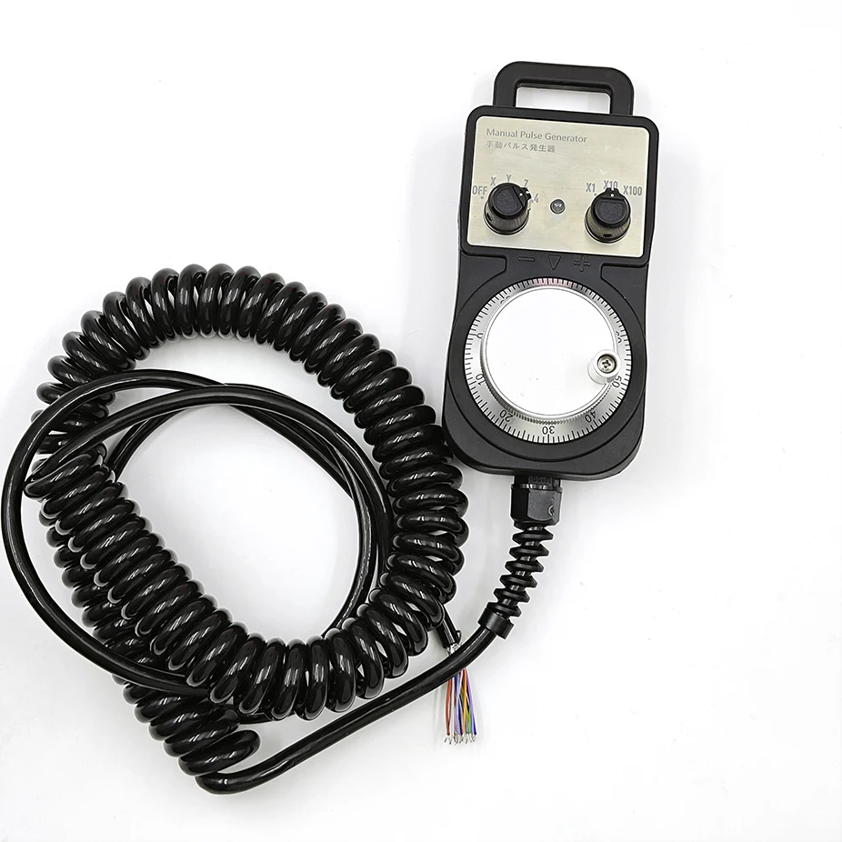 Manual Pulse Generator CNC Electronic HandWheel 4axis 6axis MPG 60mm DC5V 100PPR For CNC Router Machine