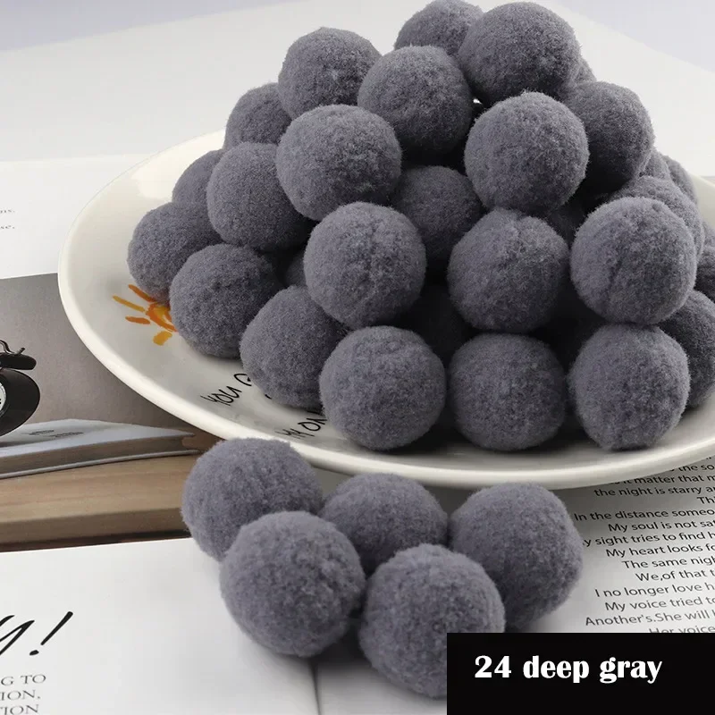 Mini Fluffy Soft Pom Poms for DIY Crafts and Home Decor