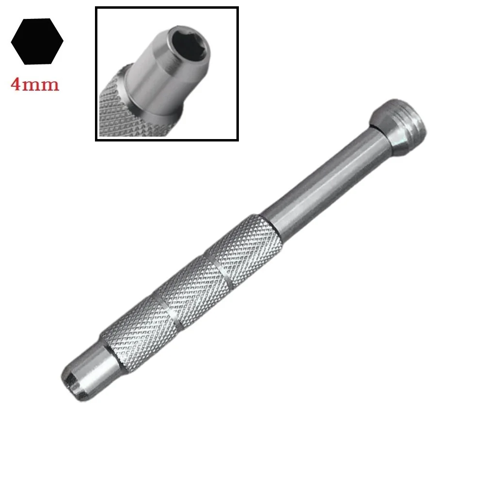 

Magnetic Screwdriver Handle Precision Screw Driver Holder Handle For 4mm Hex Bits Aluminum Alloy Phone Repair Hand Tools