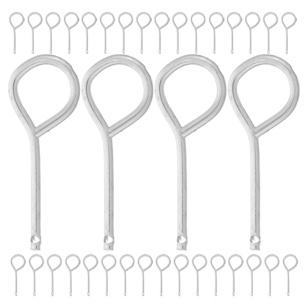 100 Pcs Fire Extinguisher Latch Replacement Pull Pins Equipment Lock For Supplies