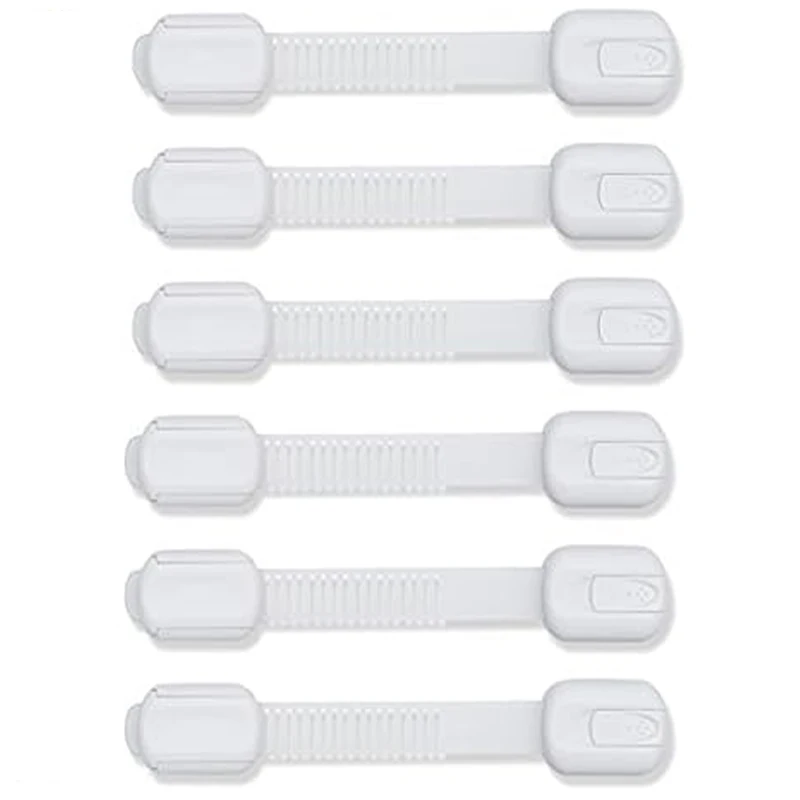 Children's Safety Locks Suitable For Cabinets Drawers Ovens Refrigerators Closet Seats Doors And Win 6/10 Pcs
