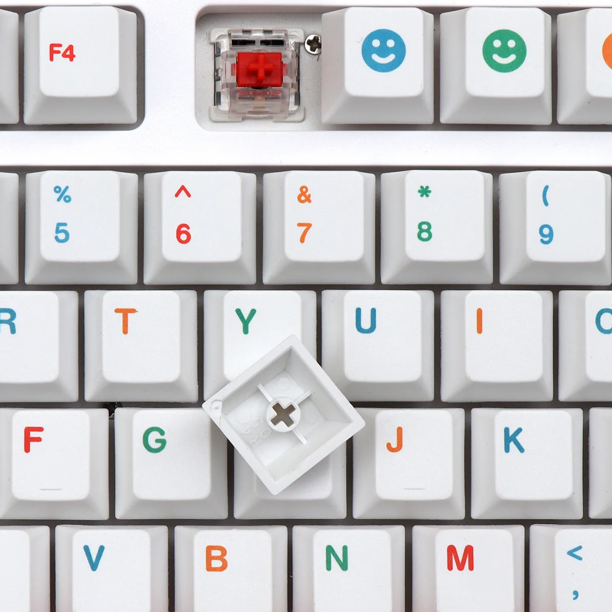 Teclas Conjunto Gmk Cool Crianças Teclas Pbt Dye Sublimation Key Caps Cereja Perfil Key Cap para 61 64 68 84 87 96 980 104 Layout 142 - Imagem 2