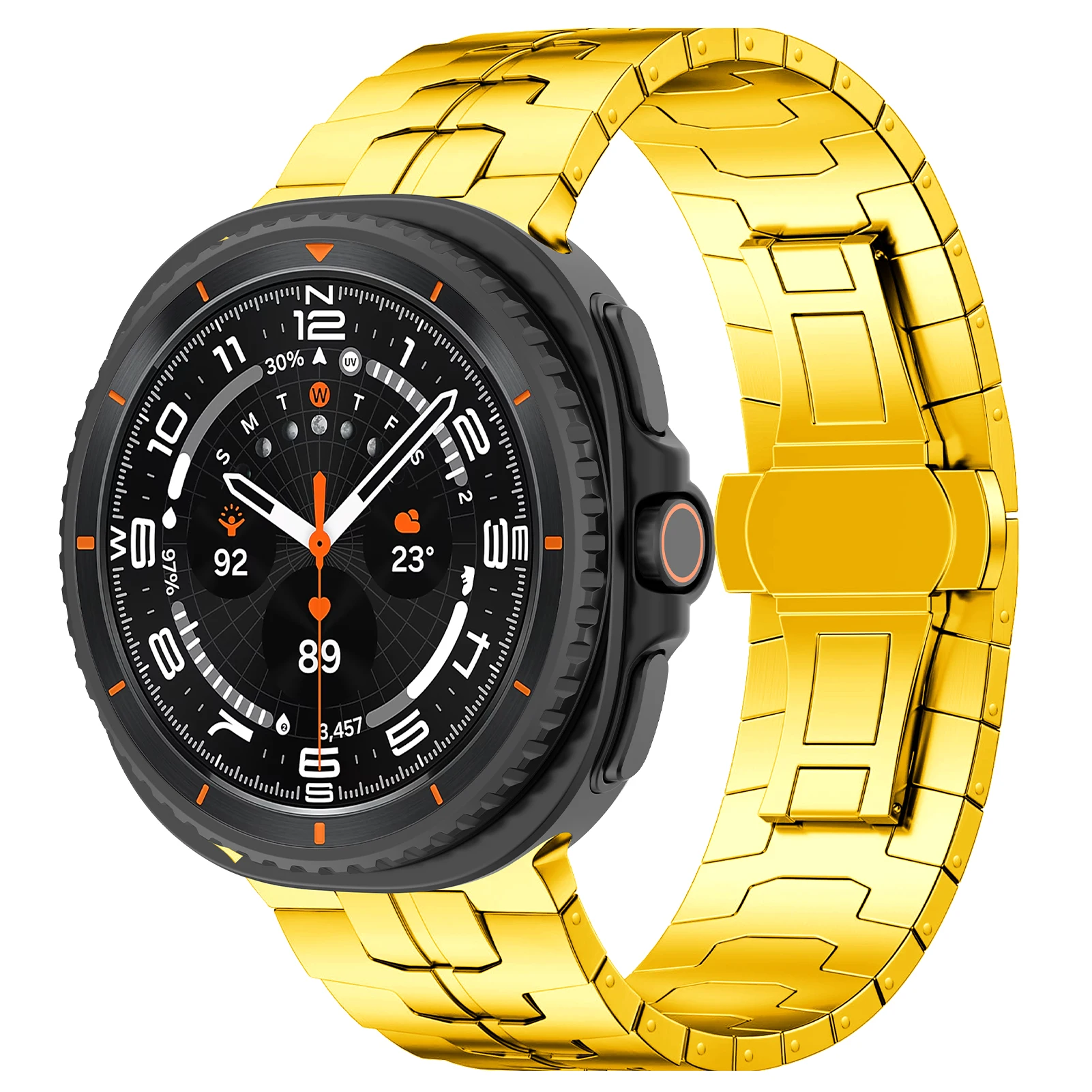 Premium Stainless Steel Metal Watchband Bracelet Strap