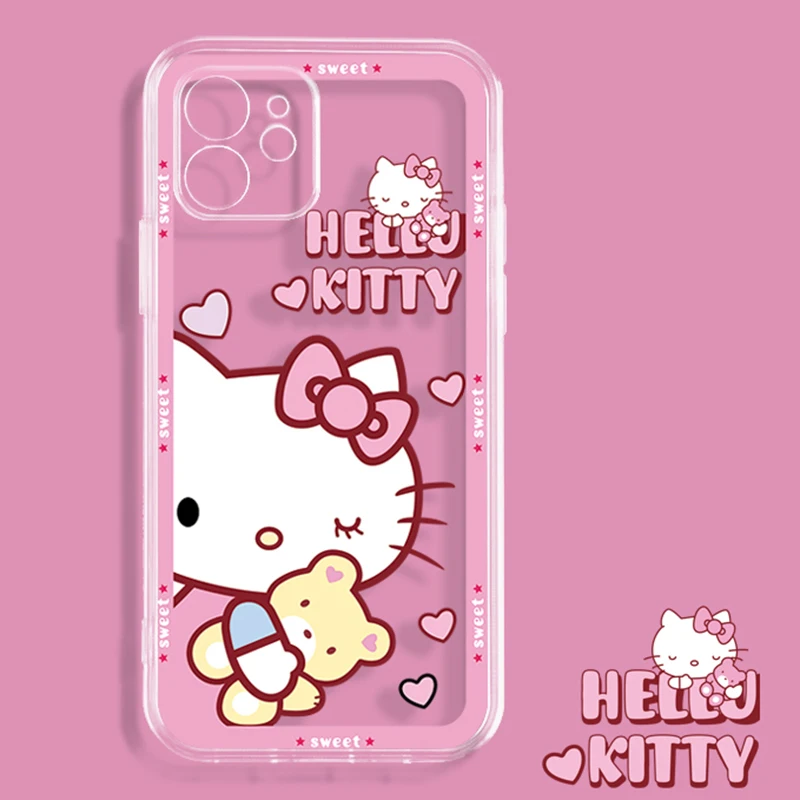 thumbnail image 1 of Funda de Hello Kitty 2023 para IPhone, 15, 14, 11, 12, 7, 8P, X, XR, XS, MAX, 11, 12pro, 13 pro max, 12 pro MAX, y2k, 1 of 4