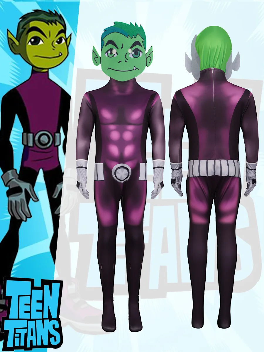 Hot Adults Kids Teen Game Titans Beast Comic Logan Boy Cosplay