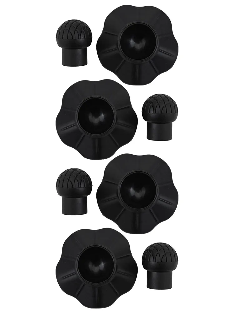 4pcs Camping Chair Foot Pads Chair Leg Mat Non-slip Anti -trap Covers For Folding Chairs Outdoor Hiking Equipment folding chair camping chair foot pads