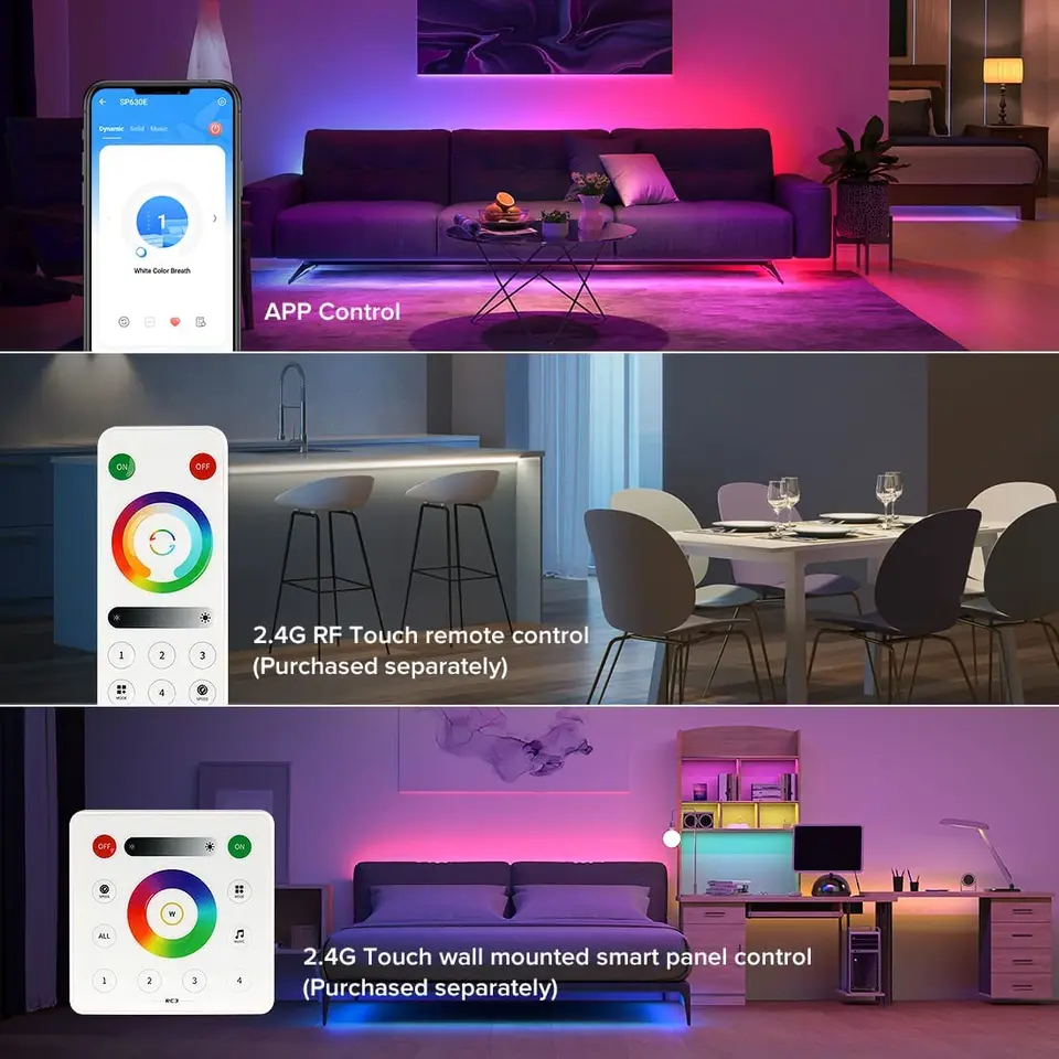 SP630E オールインワン LED コントローラ 5CH PWM SPI ピクセル LED