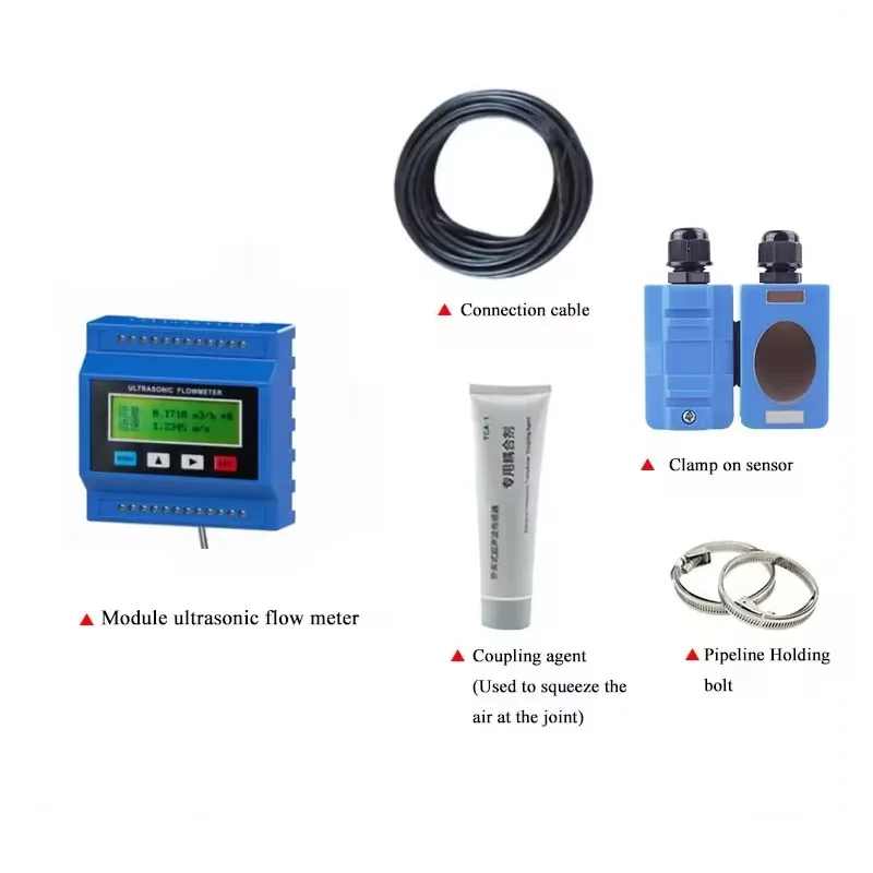 Flow Meter Water Flow Meter Turbine Flow Meter Digital Turbine Flow Meter TUF-2000M Digital Modular Ultrasonic Flowmeter TS-2 TM-1 TL-1 Transducer Optional Measuring Range DN15-6000mm Flow Speed Tester