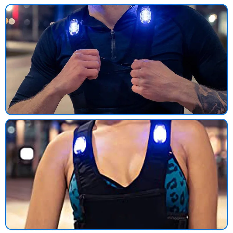 Reflective Running Vest With Mobile Phone Backpack Cycling Vest SBR Sports Phone Holder Bag For Outdoor Jogging Sports Waistcoat 6