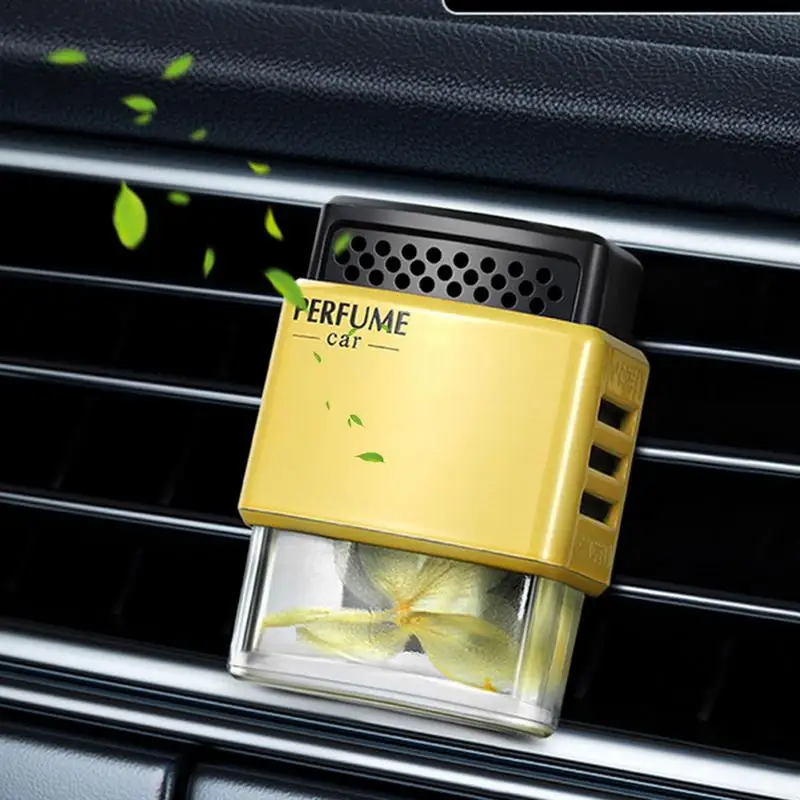 Elegant Aroma Car Vent Air Freshener – Portable Automotive Aromatherapy Diffuser for Relaxation & Purified Air