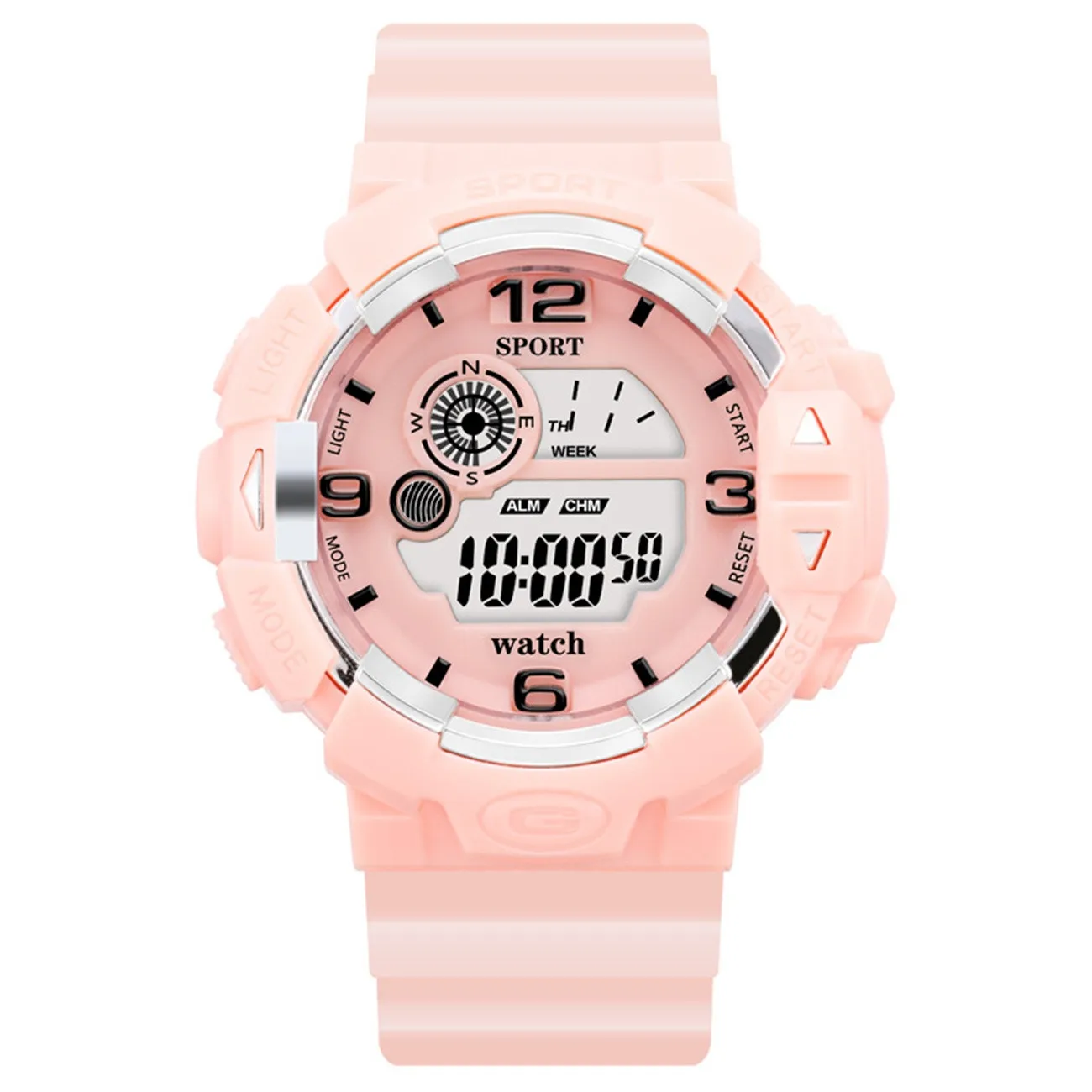 

Fashion Women Sport Watches 50m Waterproof Electronic Wristwatch Stop Watch Clock Women Men Digital Watch For Woman Relogio