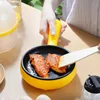 Mini Household Electric Frying Pan Skillet Fried Eggs Non-Stick Fried Steak Pancake Omelette Breakfast Maker 3