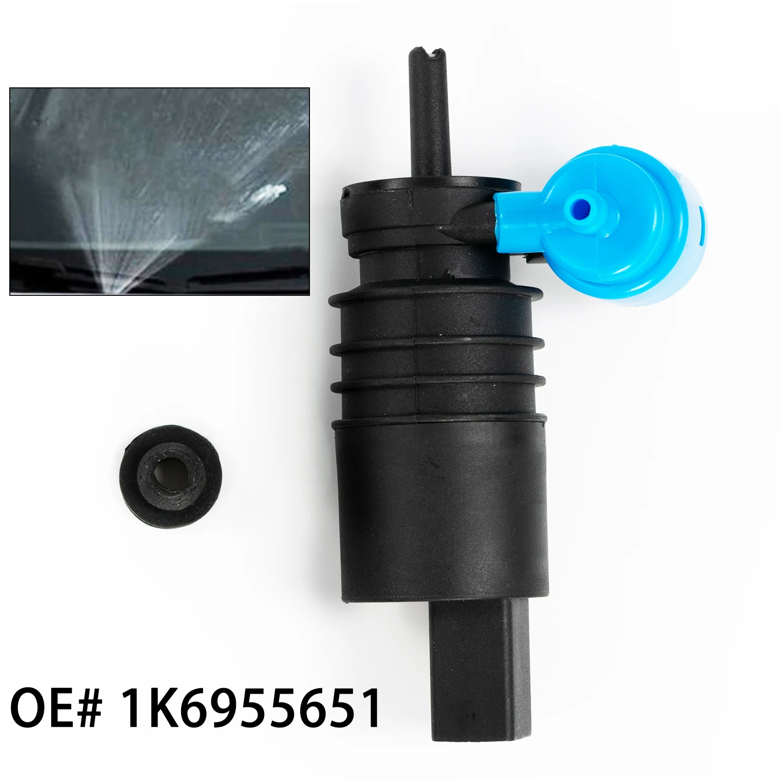 Xukey Vorne Hinten Scheibenwaschpumpe Für SEAT Leon Ibiza Altea 4 Arosa Alhambra Toledo Für Mecedes-Benz W210 S210 W168 W169 – Detail 1