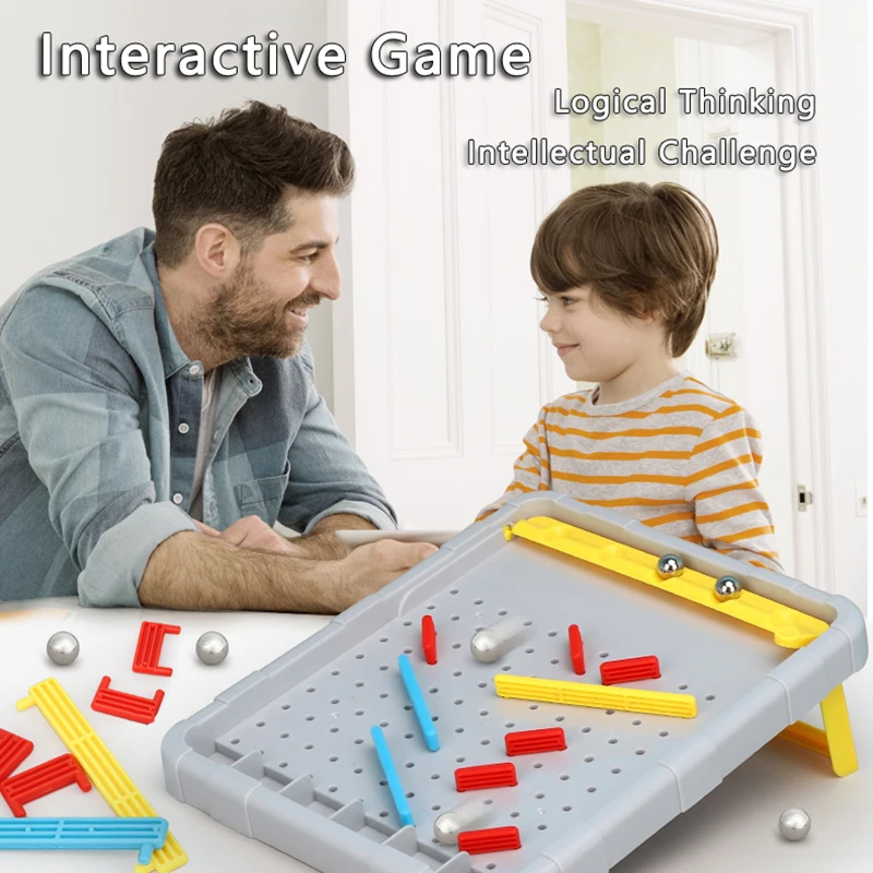 Plastic Rolling Ball Maze Puzzle Game for Kids