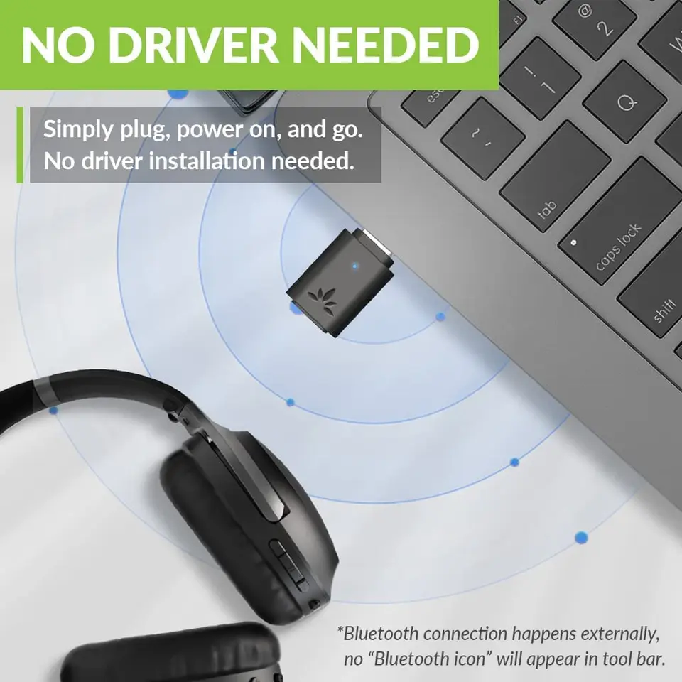 Bluetooth Adapter Home Assistant Green PS5 Bluetooth Audio Adapter