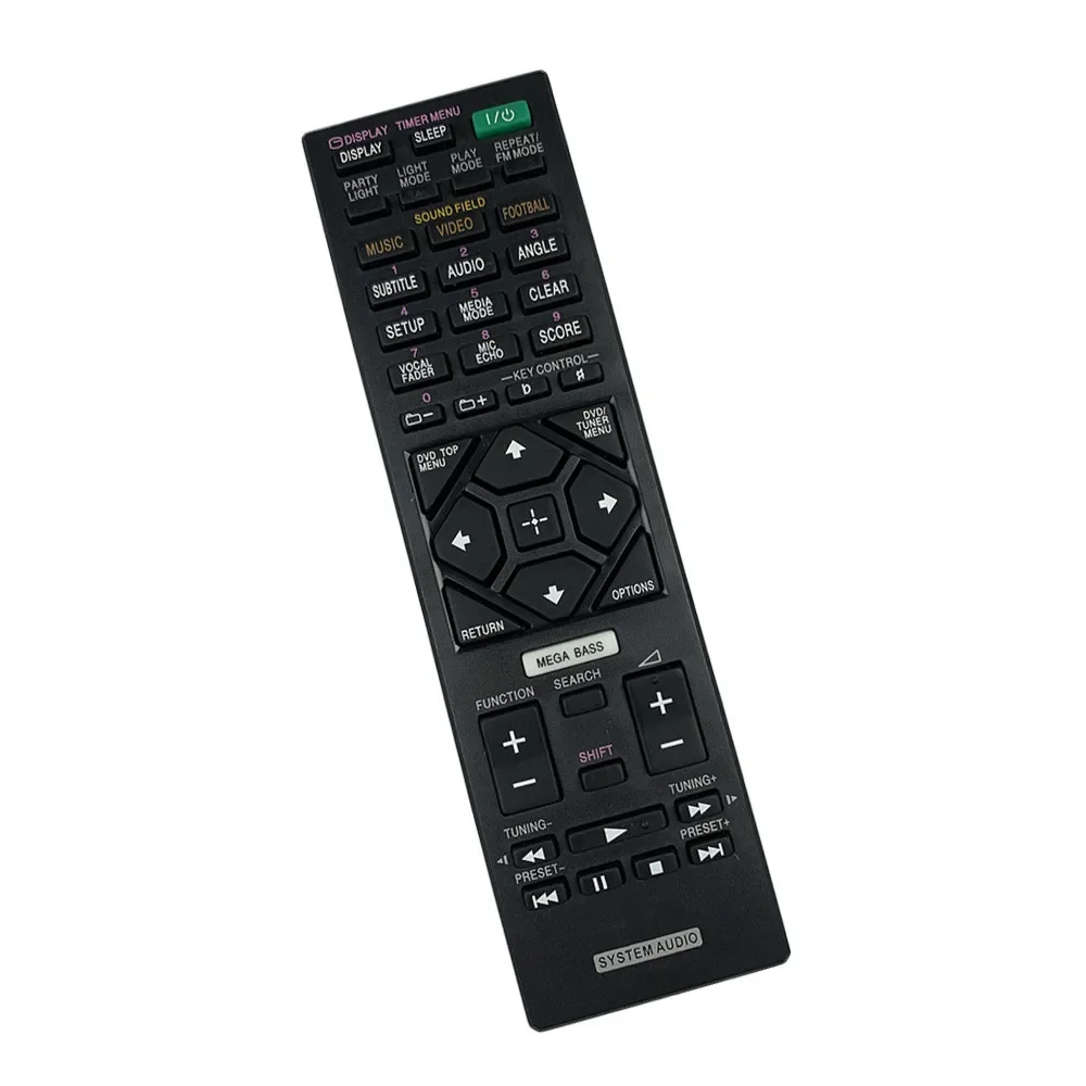 Controle Remoto Apto para Sony Casa Sistema de Áudio Estéreo Mhc-v71d Mhc-v72d Mhc-v77dw Mhc-v42d Mhc-v44d Mhc-v50d