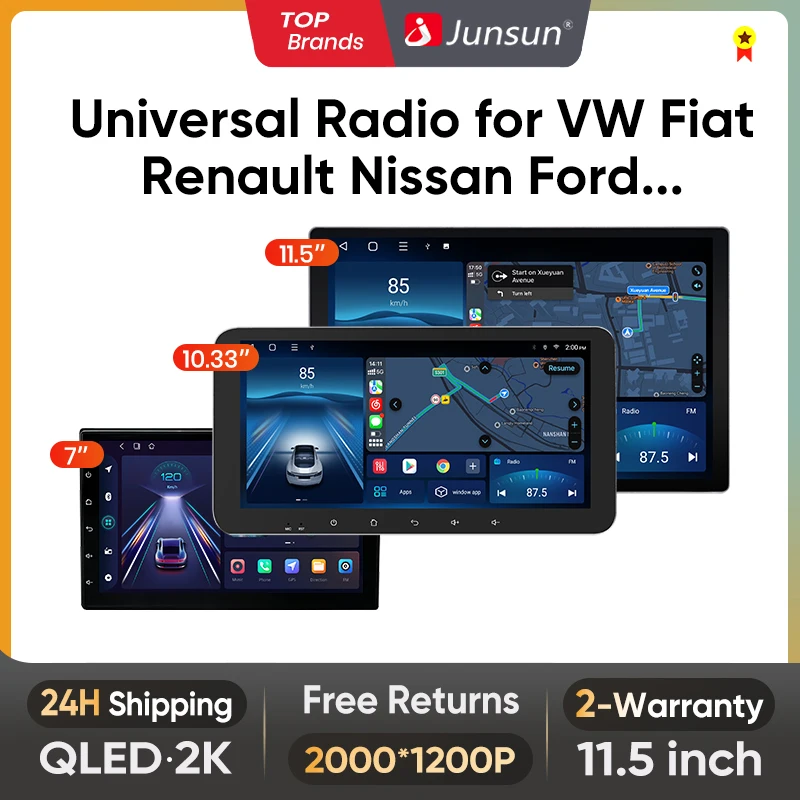 

Универсальная Автомагнитола Junsun X7 Pro на Android для VW Volkswagen Fiat, Renault Nissan Hyundai, Автомобильная Мультимедийная Автомагнитола