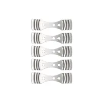 5pcs DIY Light Metal Candle Wicks Holder Centering Device Tabs Candle Making Candle Mold Candle Wick Trimmer 4