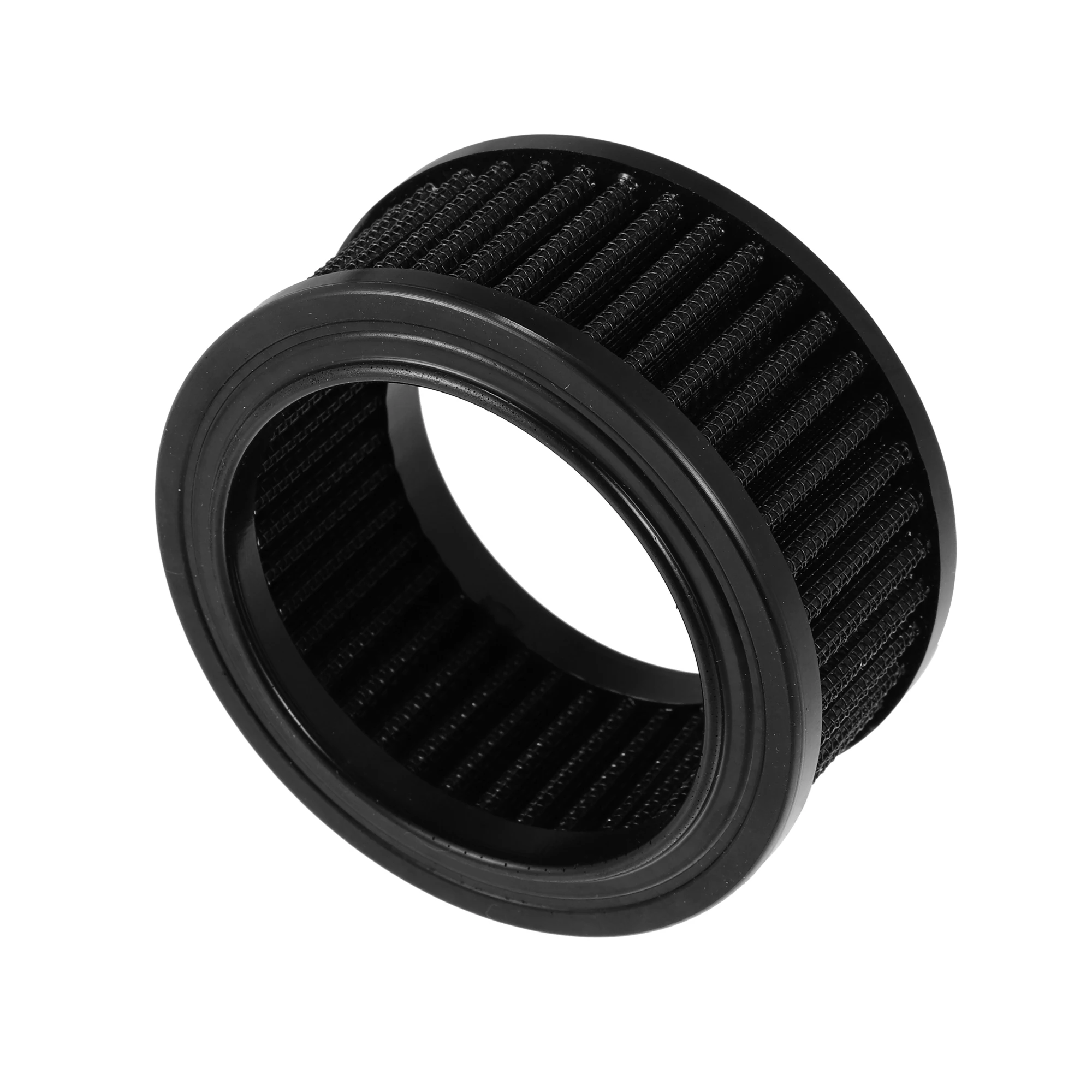 Motoforti Luftfilterreiniger, Luftfilter, Ansaugfilter, Ersatz für Harley Davidson Sportster 883 1988–2015, Schwarz – Detail 4