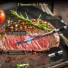 Meat Thermometer Wireless Probe Bluetooth Digital Food Thermometer Support Mobile APP With LCD Screen for Oven Smoker BBQ Grill 3