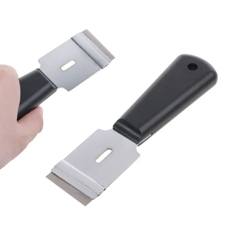 

Car Windshield Glue Adhesive Residue Cleaning Remover Scraper Gas Stove Stains Window Spatula Tools