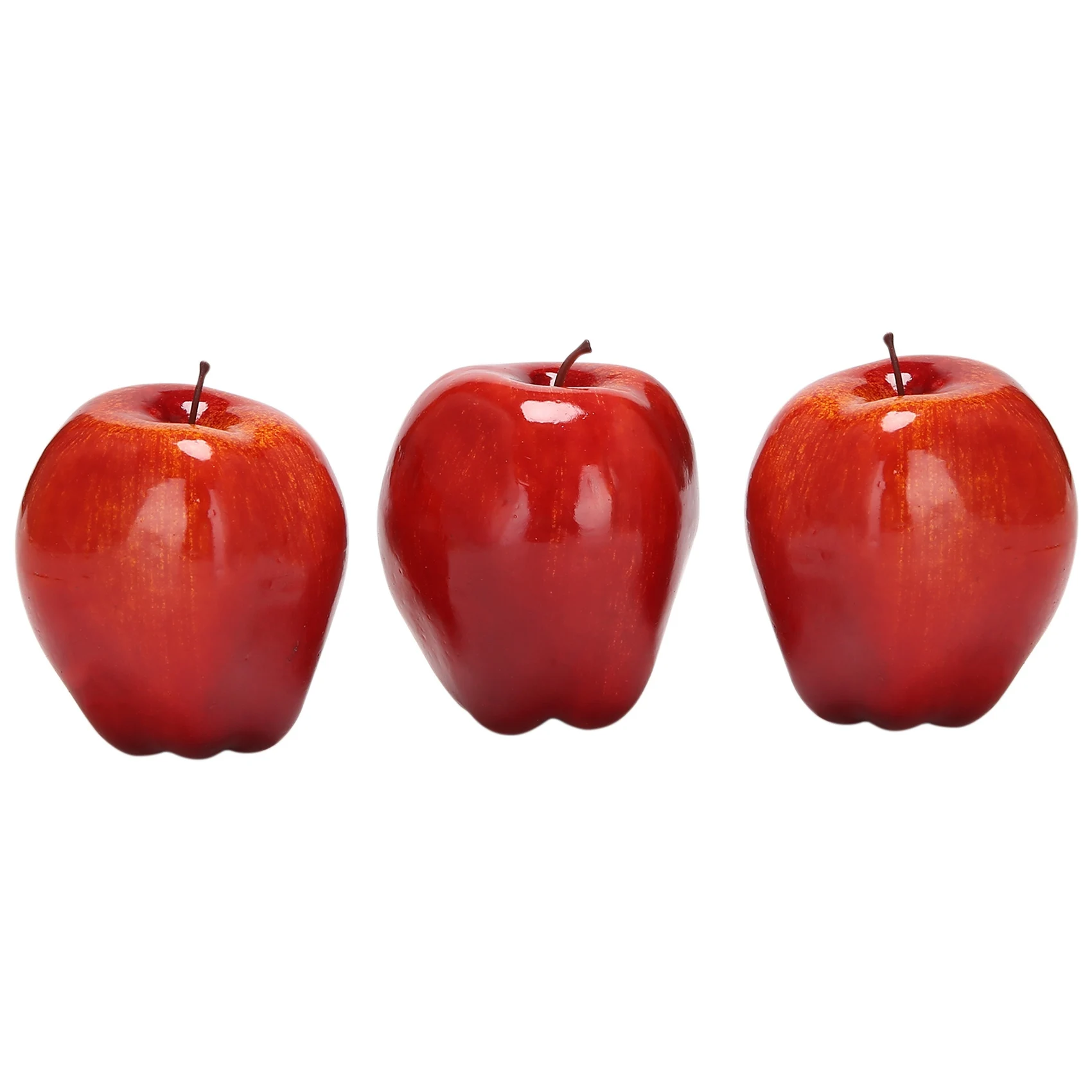 

12Pcs Artificial Apples Red Delicious Fruit for Kitchen Home Foods Decor Home Party Decoration Artificial Apples